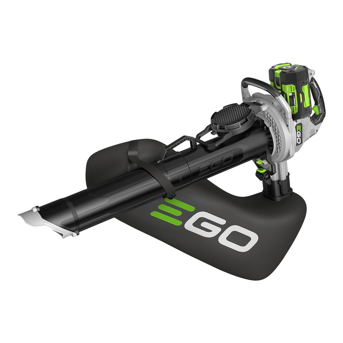 EGO POWER+ LV5005 Leaf Vacuum & Mulcher with 500 CFM Blower, Includes 6.0Ah Battery & 320W Charger