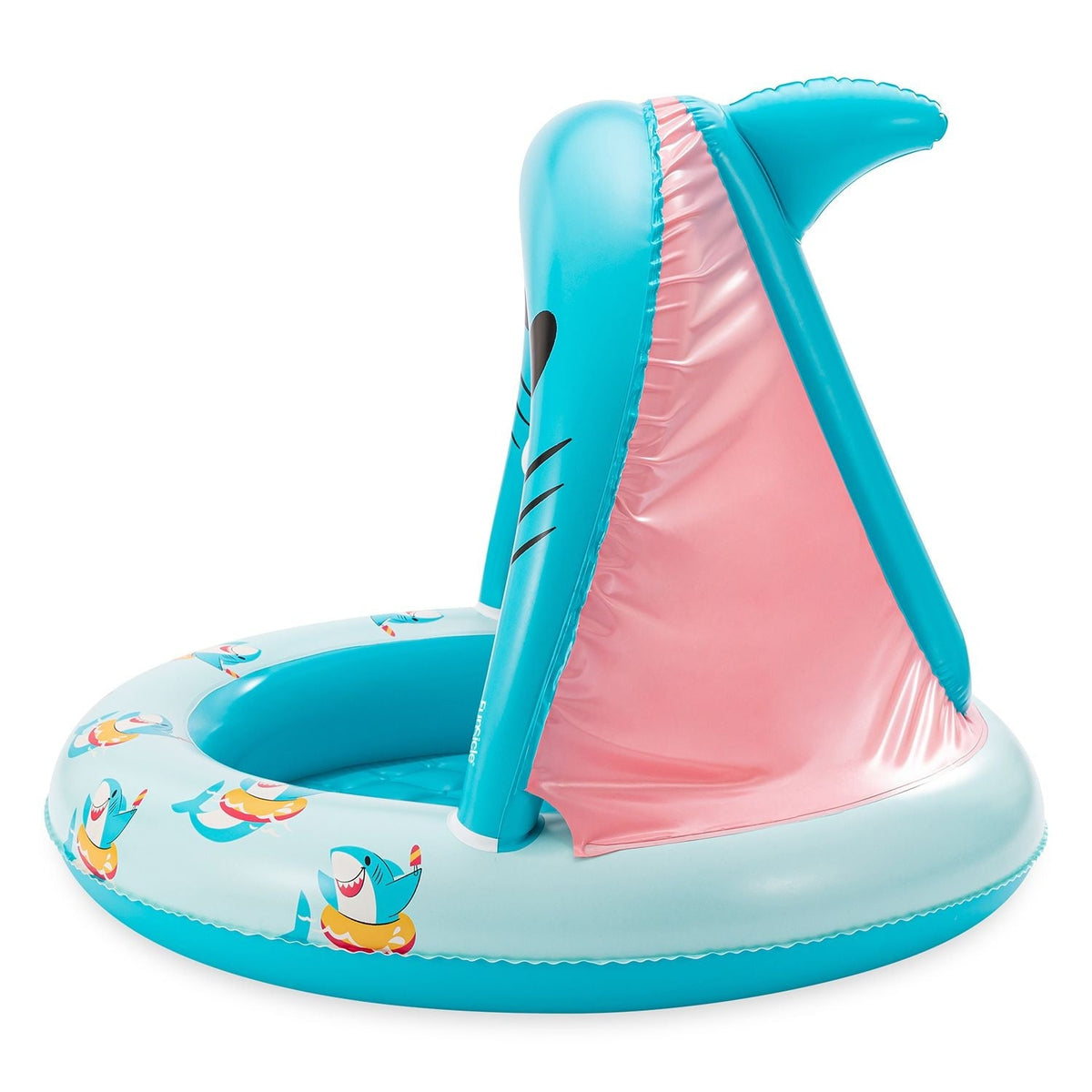 Funsicle Smiley Shark Shaded Pool, Ages 1+