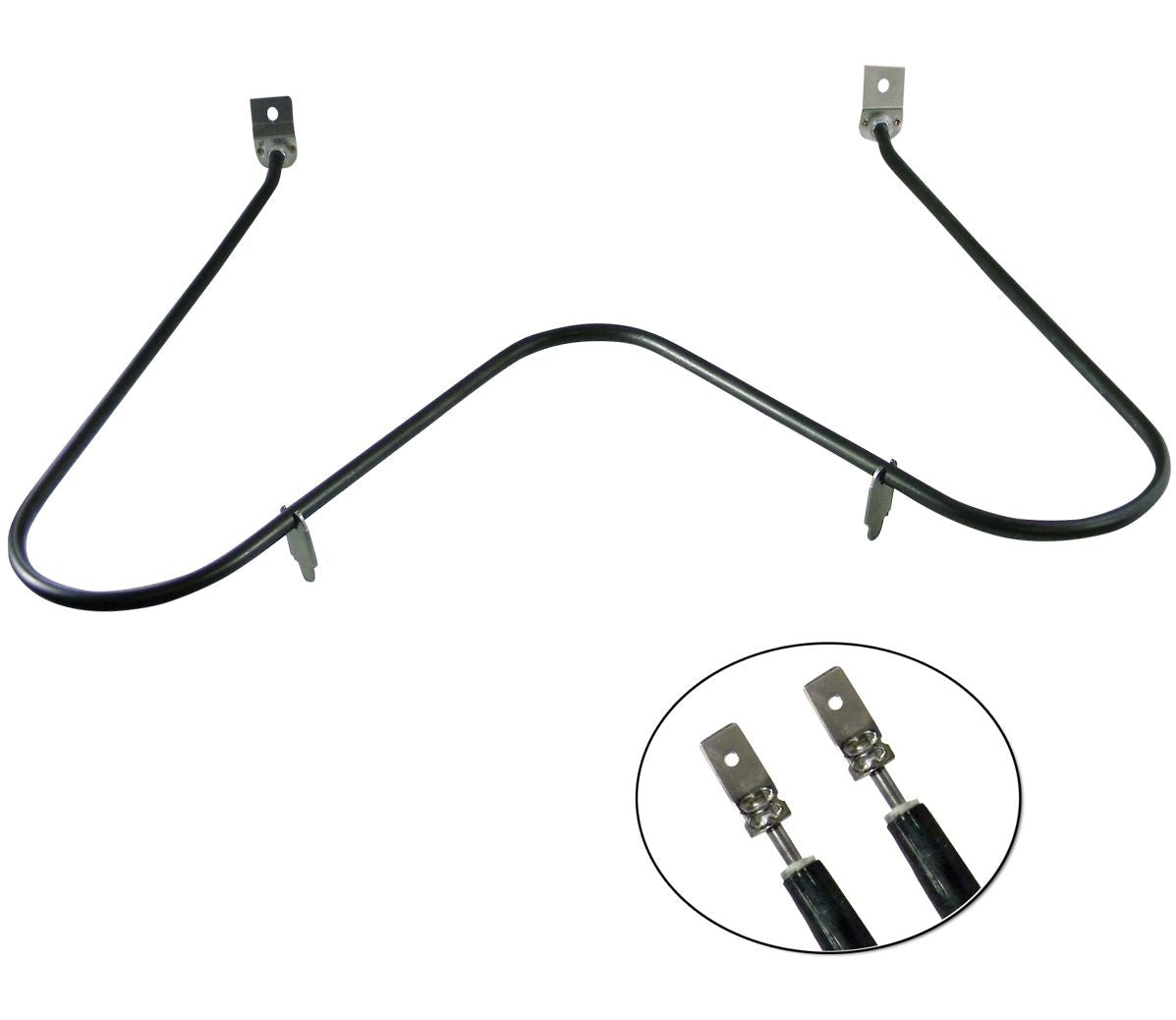 Laser 62510/2 Frigidaire Oven/Bake Element with Straight Spade Connector, 2360W, 30-in
