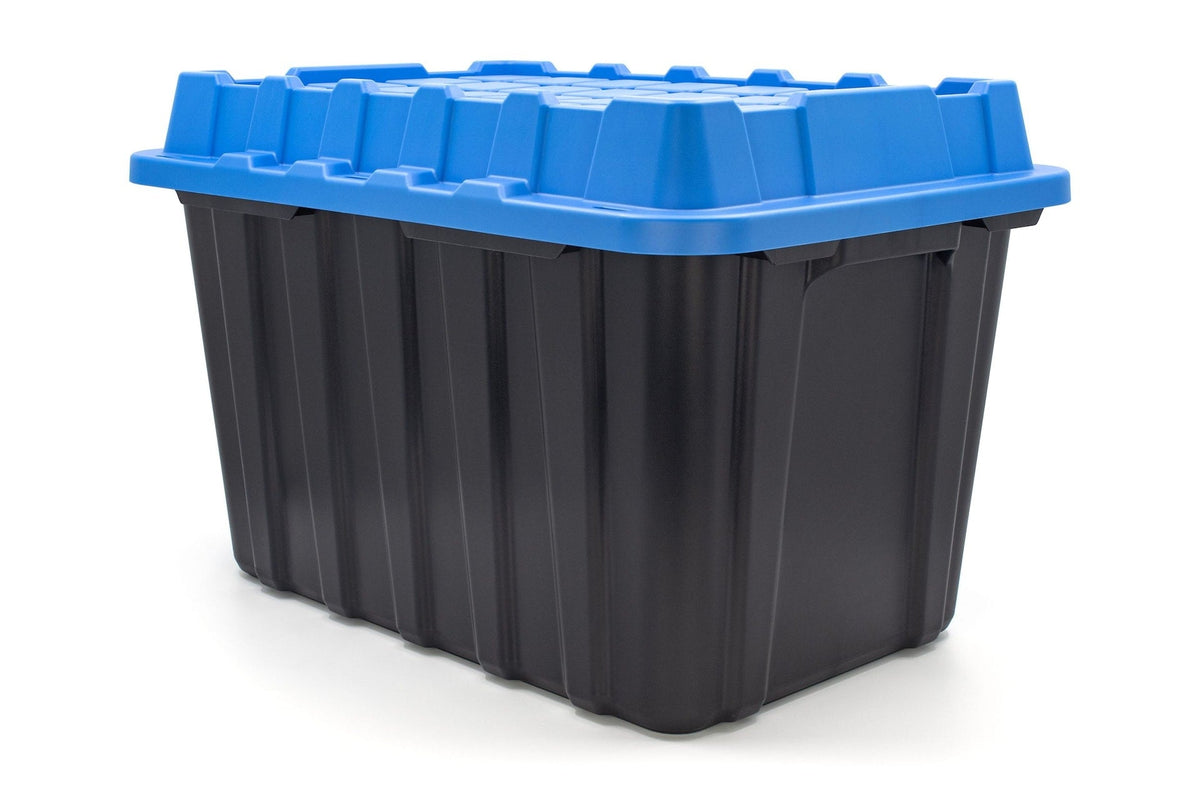 Mastercraft Heavy-Duty Polypropylene Tote with Domed Lid, 120-L