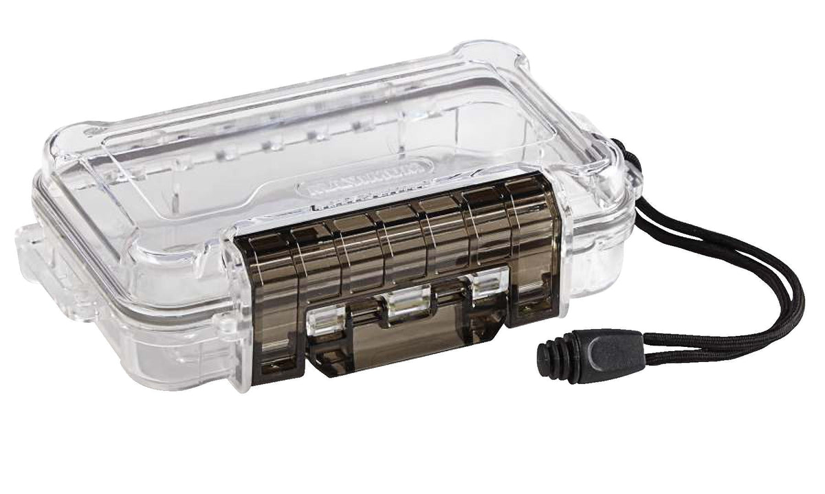MAXIMUM IP68 Portable Plastic Water Resistant Case with Wrist Strap, Small
