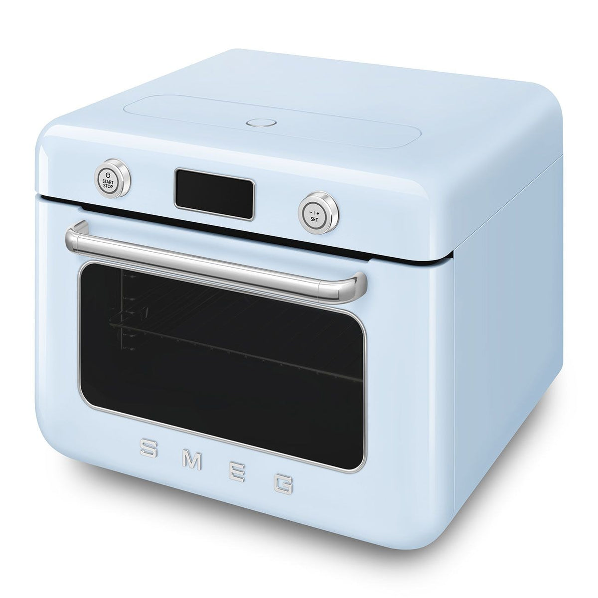 SMEG Combi Multifunction Steam Oven with Airfry, Pastel Blue