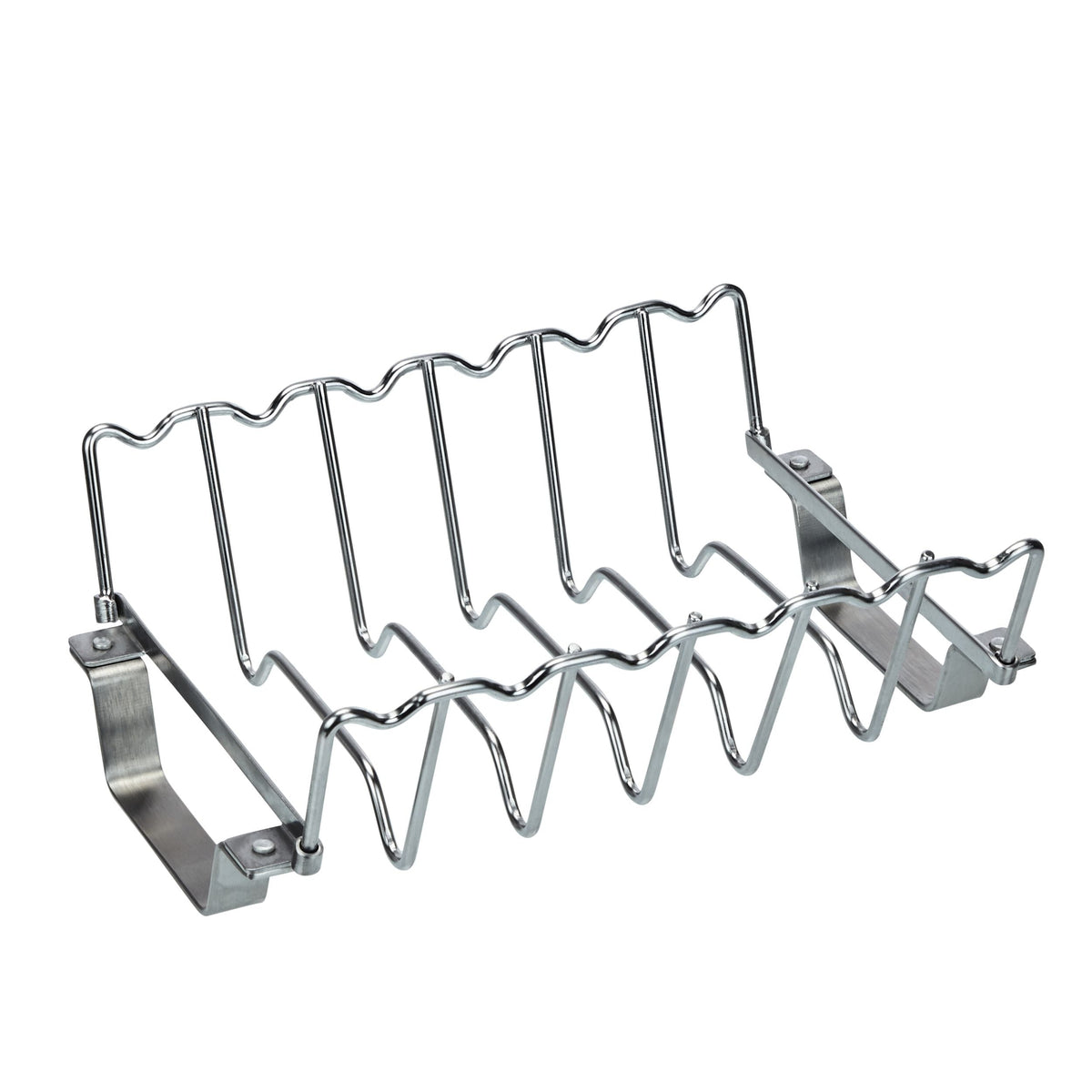 Vermont Castings Stainless Steel Chicken Roaster & Rib Rack for Grilling/Roasting, 11-in