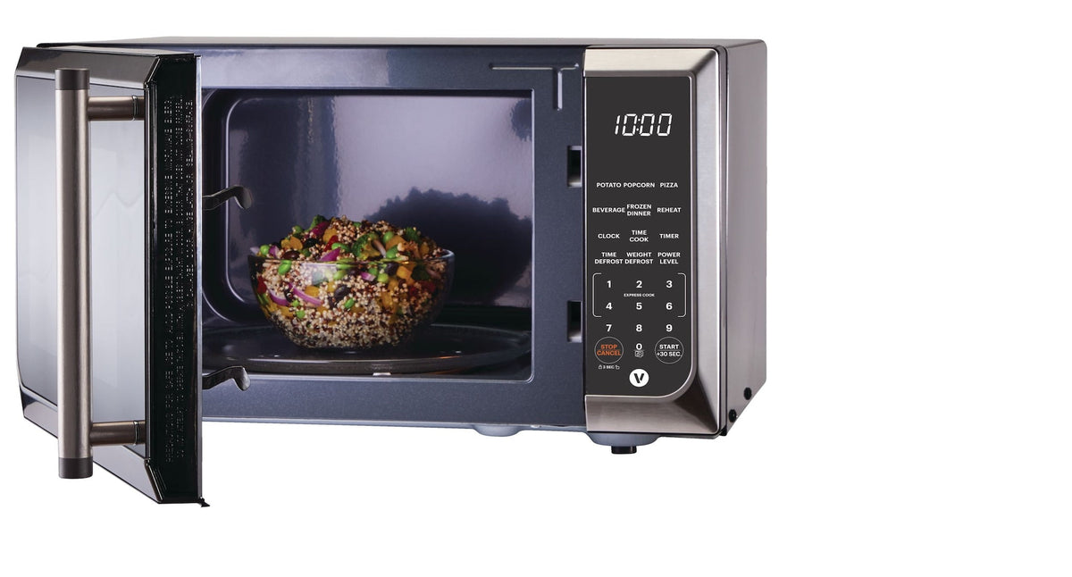 Vida Microwave, Stainless Steel, 0.9-cu-ft