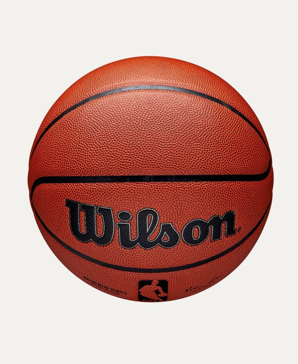 Wilson NBA Authentic Indoor/Outdoor Basketball, Official Size, Brown
