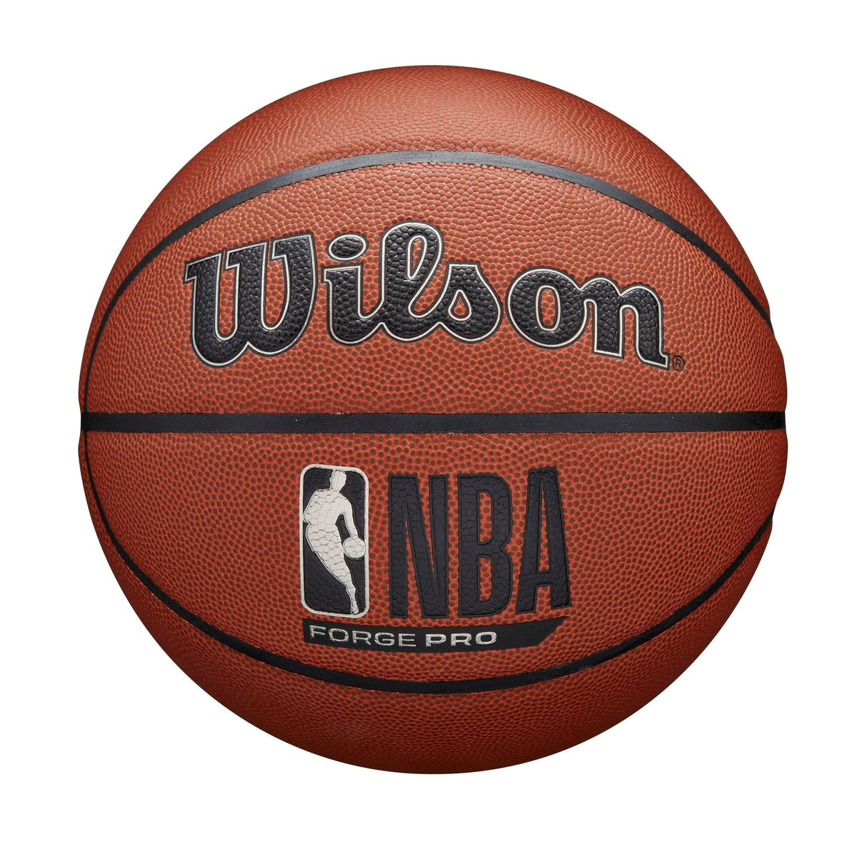 Wilson NBA Forge Pro Indoor/Outdoor Basketball, Official Size 7 (29.5-in)