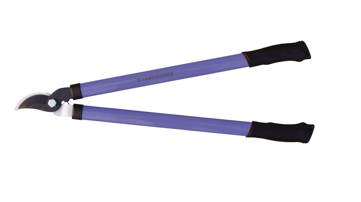 Yardworks Colour Lopper, Carbon Steel, 1 3/8-in Cutting Capacity, Blue/Red/Purple