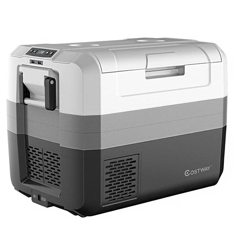 Costway 58 Quart Portable Electric Car Cooler Refrigerator Compressor Freezer for RVs Camping M6