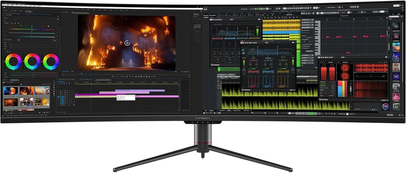 INNOCN 49" Curved Gaming Monitor, 144Hz, HDR400, USB-C, 49C1G R6