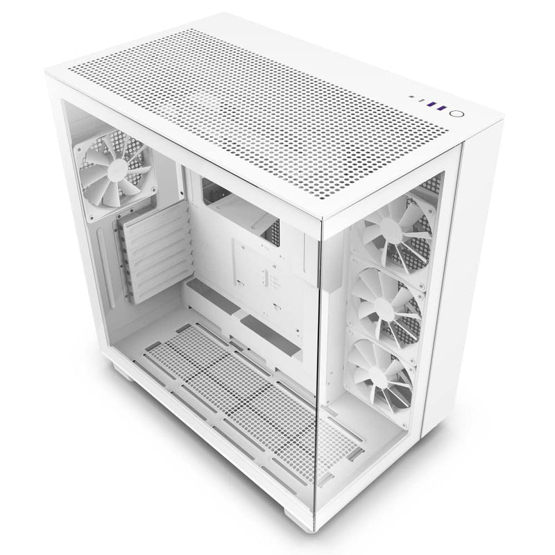 H9 Flow Dual-Chamber ATX Mid-Tower PC Gaming Case S6