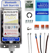 EasyStart FLEX 398 - Bluetooth Soft Start Kit for Home Air Conditioner, RV & Commercial Use, Works with Generators, Reduces Power Surge, Efficient Start-Up - Up to 6 Tons w/Installation Kit