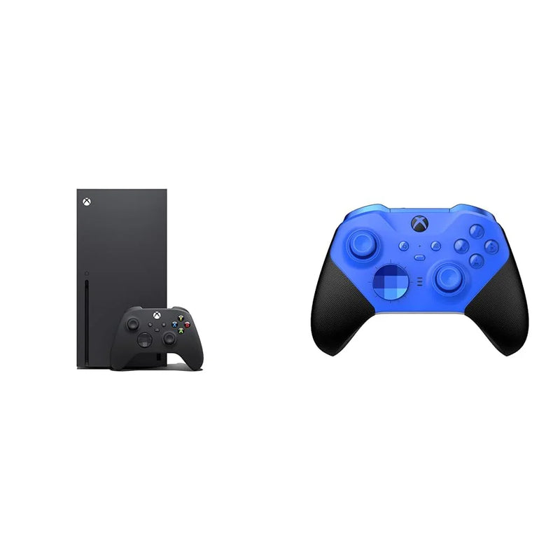Game console - 1TB solid-state drive - Includes wireless controller - 4K games - 120 frames per second - Brown black lacquer color Y0