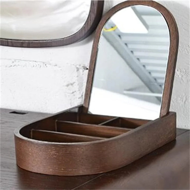 Makeup With Dresser Storage Box Jewelry Organizer Box Desktop Storage Box S8