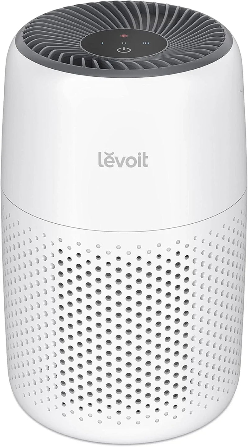 Bedroom home dormitory air purifier, three-in-one filter scented sponge, helps you sleep well, filters smoke, allergens, pet dander, odors, dust, suitable for office, desktop, mini core P type, white J1