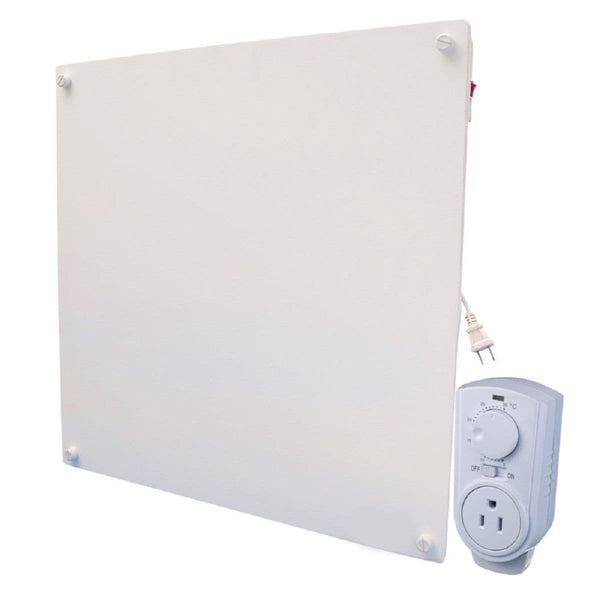 Amaze Heater Electric Heater with Plug-in Thermostat, 400W, White W5