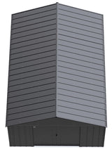 Arrow Classic 12x17-ft Charcoal Corrosion-Resistant Metal Shed