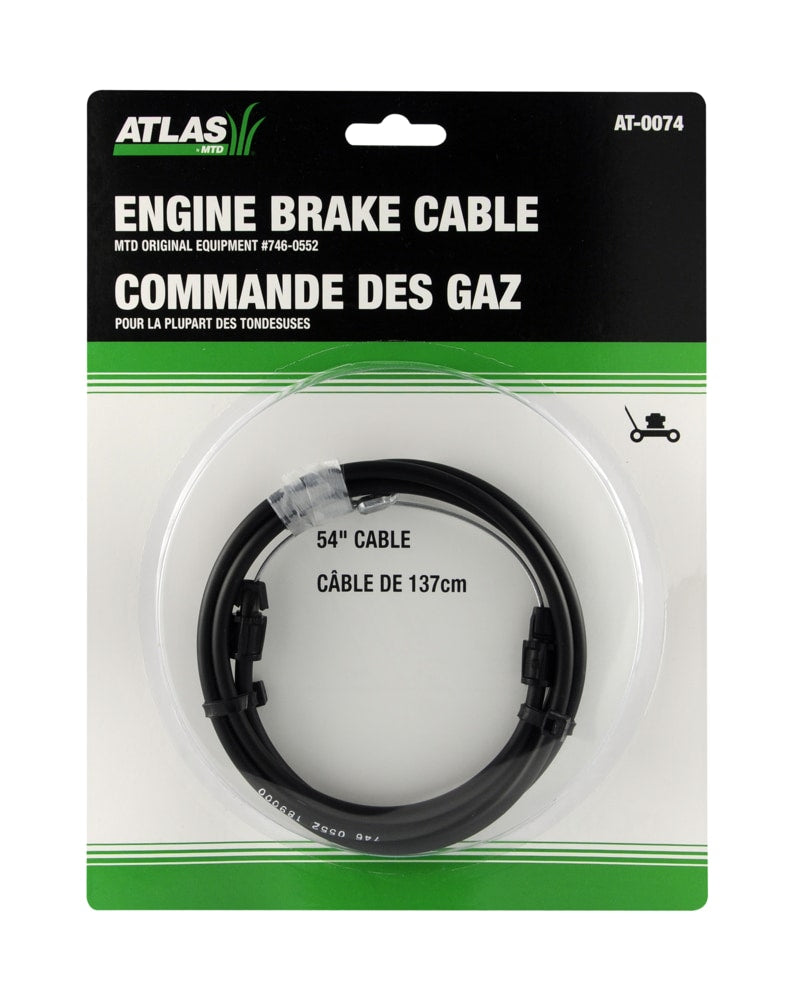 Atlas Lawnmower Engine Replacement Brake Cable, 54-in Z6