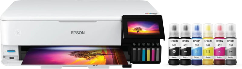 Ecotank ET-8550 Wireless Wide-Format All-In-One Printer T4