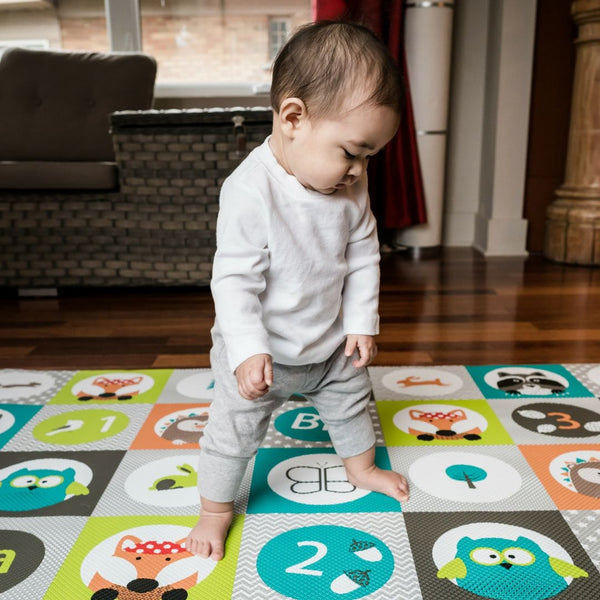 Bblüv Mülti BPA-Free Water-Resistant Tiles Playmat G0