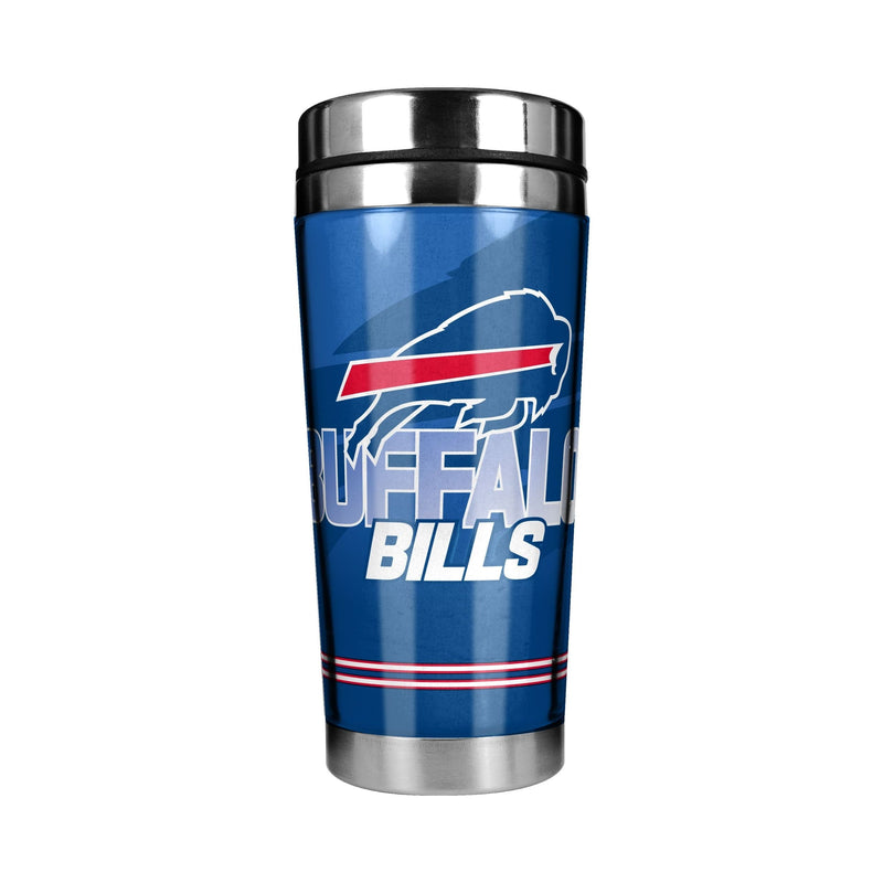 Buffalo Bills Stainless Steel Travel Mug For NFL Football Fans/Collectors, 16-oz W2