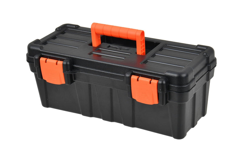 Certified 2.0 Sturdy Toolbox with Carry Tray, Black, 13-in Q2