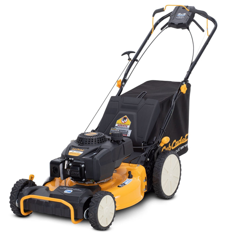 Cub Cadet 196cc 3-in-1 Gas Engine AWD Walk Behind Self-Propelled Mower, 21-in V5
