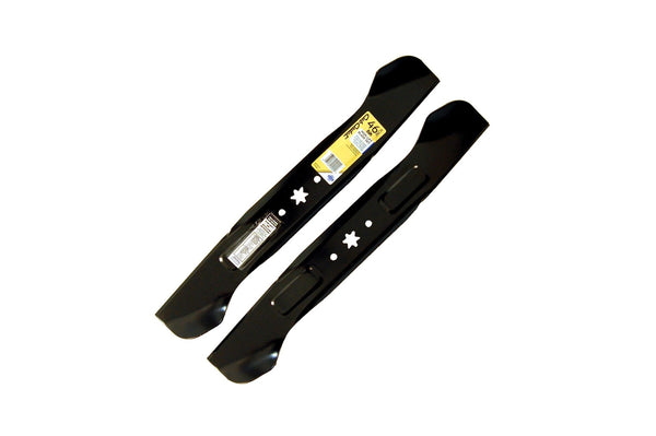 Cub Cadet NX-15 Riding Mower 2-in-1 High-Lift Blade Set, Fits 2015 & After Models, Black, 46-in, 2-pk J1