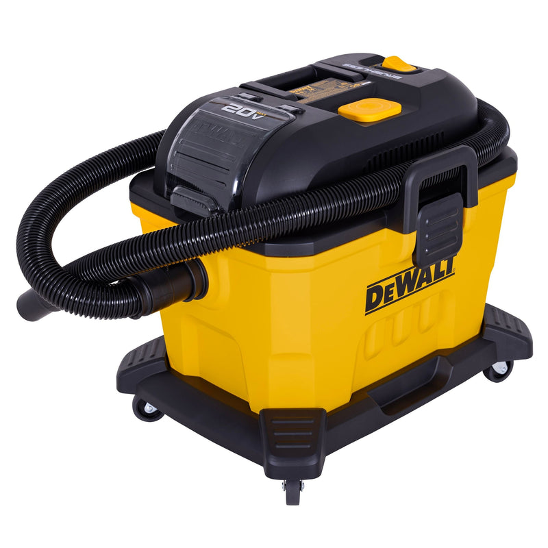 DeWalt AC/DC Poly Dry/Wet Vacuum, Water-Resistant Off/Eco/Max Switch, 34-L M1