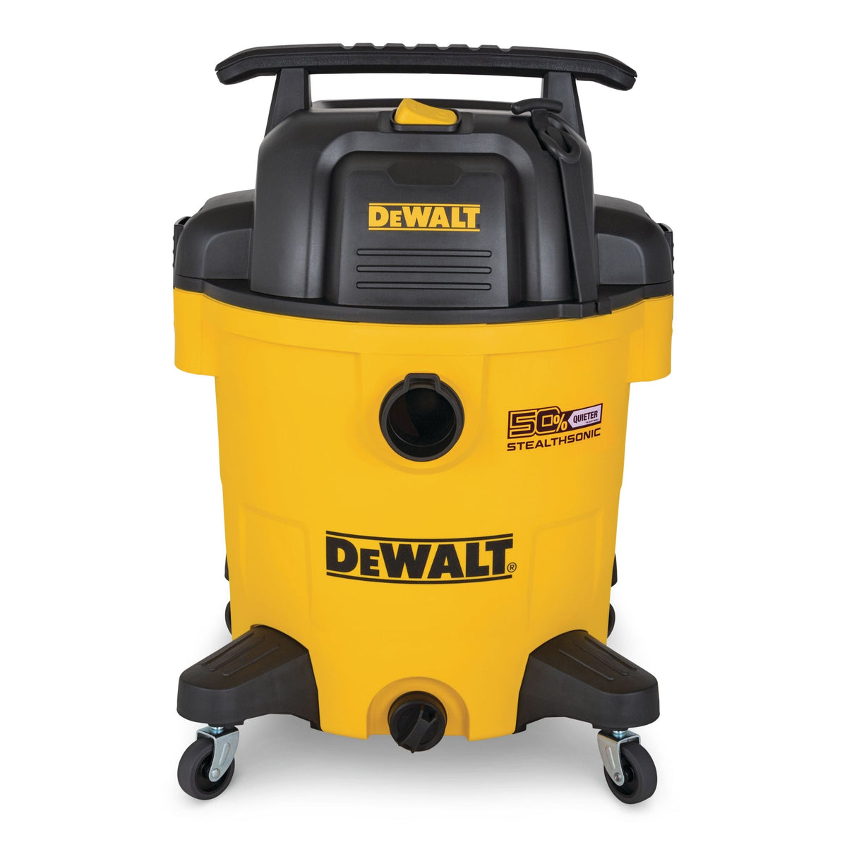 DEWALT DXV12P-QT 5.5 HP Peak Stealthsonic Quiet Wet/Dry Vacuum, 45-L