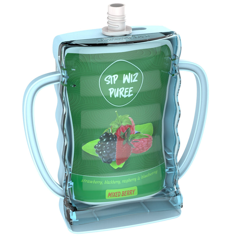 Dinner Active Sip Wiz Squeeze-Proof Holder, Blue S5