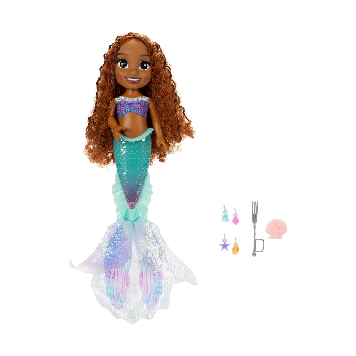 Disney The Little Mermaid Under the Sea Exploring Ariel Large Doll, Ages 3+