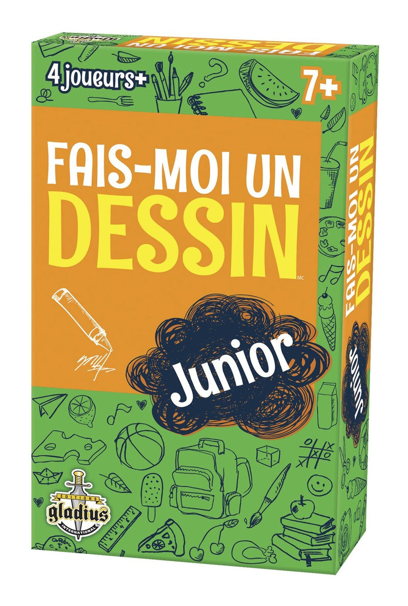 Editions Gladius Fais-moi un dessin Junior, French Edition, Ages 2+ L1