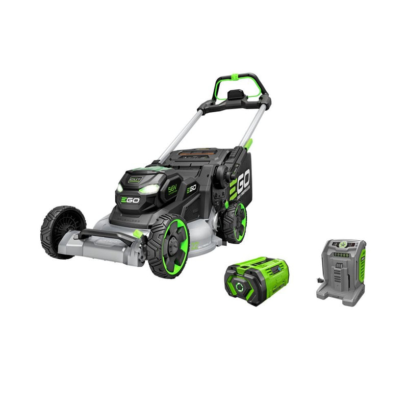 EGO POWER+ 1100 Series Mower 22" Aluminum Deck Select Cut Self-Propelled with 10.0Ah Battery& 700W Turbo Charger H2
