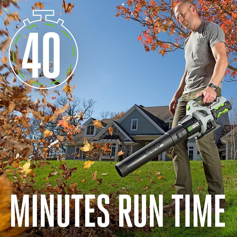 EGO POWER+ 56V 15-in String Trimmer & 530 CFM Leaf Blower Combo Kit, Includes (1) 2.5Ah Battery and (1) 210W Standard Charger, ST1502LB