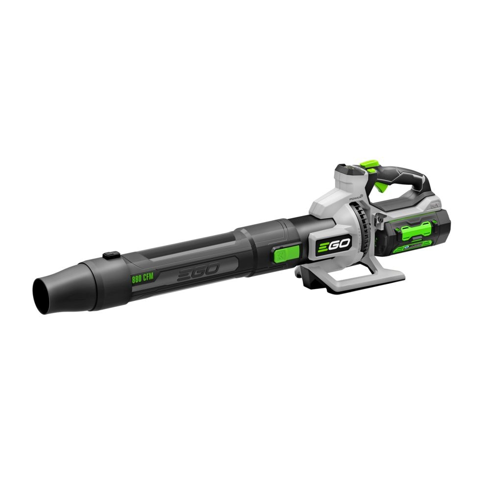 EGO POWER+ 56V Brushless Cordless 880 CFM Carbon Fiber Leaf Blower Kit with (2) 4Ah Batteries and 320W Charger, LB8803-2