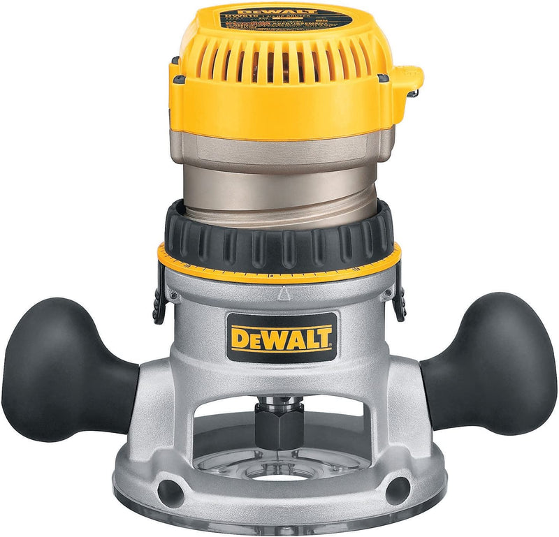 DEWALT Router, Fixed Base, 1-3/4-HP (DW616) , Yellow H2