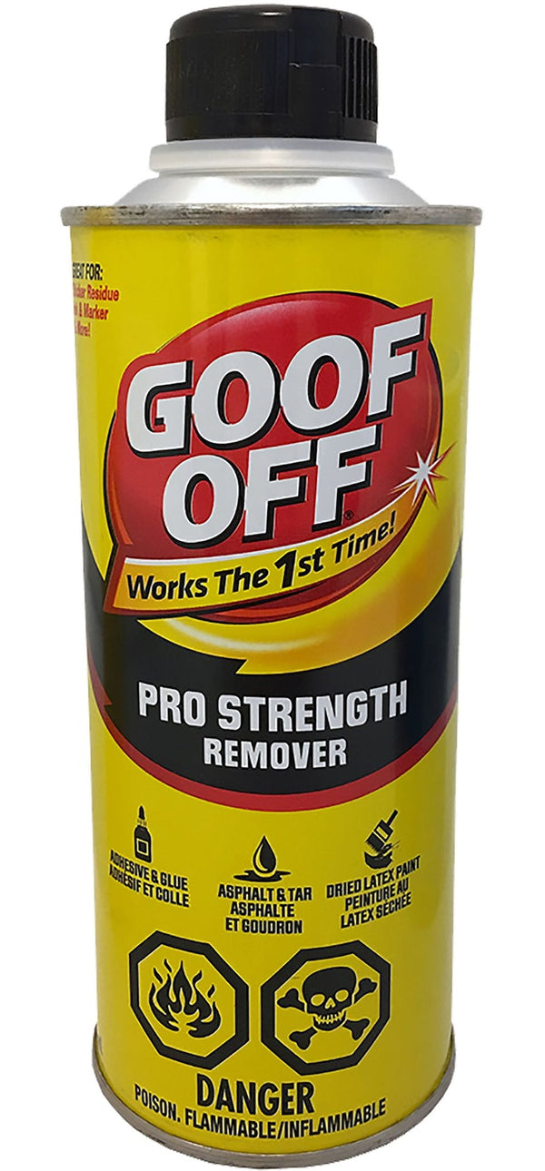 Goof Off Pro Strength Remover Multi-Purpose Household Spot & Stain Spray Cleaner, 473-mL K2