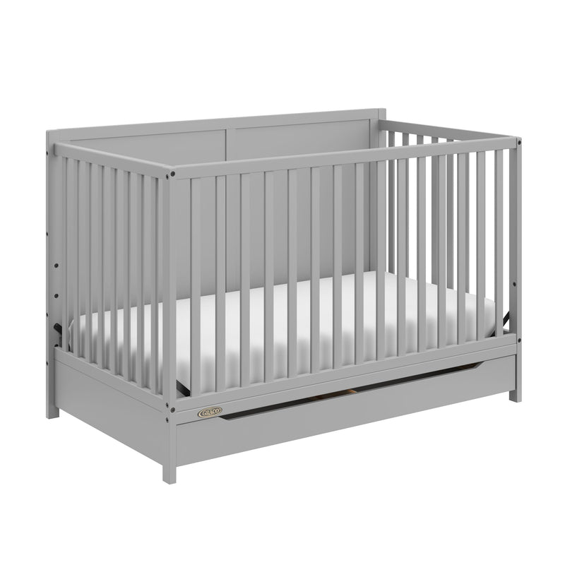 Graco Melrose 5-In-1 Convertible Crib, Grey N4