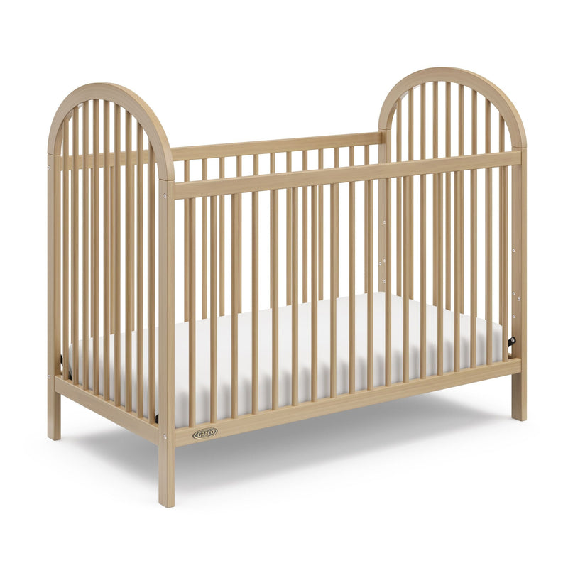 Graco Olivia 3-In-1 Driftwood Convertible Crib with Adjustable Base K0