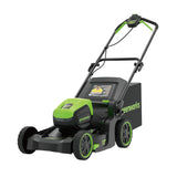 Greenworks 60V 17-in Push Lawn Mower with 4.0 Ah Battery & 3A Charger