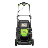 Greenworks 60V 17-in Push Lawn Mower with 4.0 Ah Battery & 3A Charger