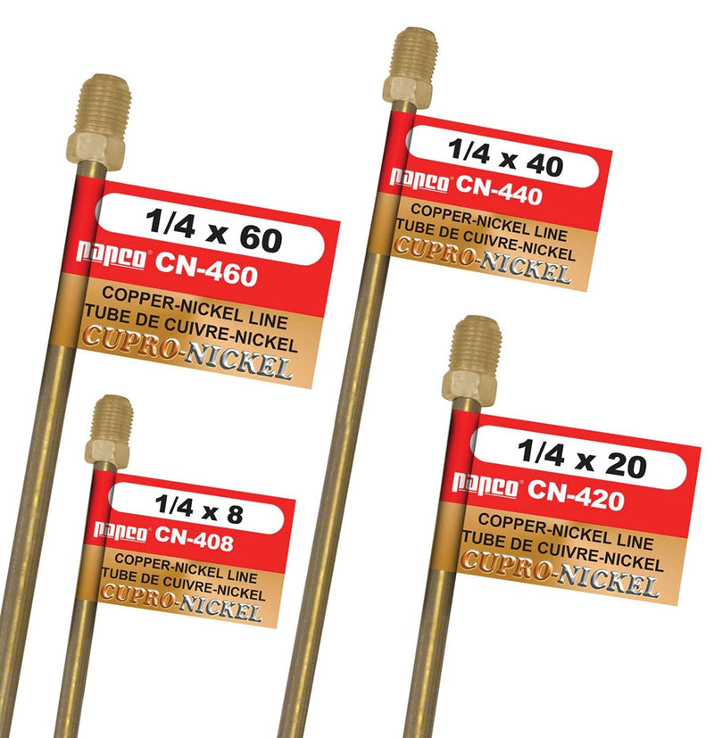 H. Paulin CN420 Copper Nickel Brake Line, Standard, 20 x 1/4-in Please make sure this part fits your need X7
