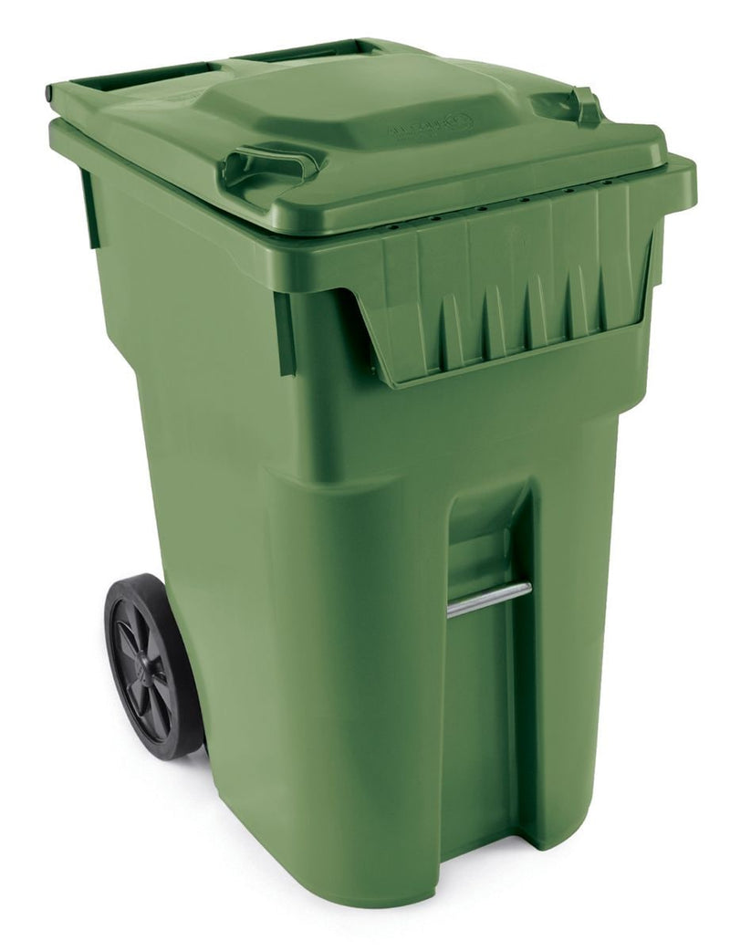 IPL Mastercart Plastic Rectangular Wheeled Compost Bin/Recycling Bin, Assorted Colours, 360-L R7