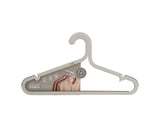 Joseph & Joseph Orderly Anti-Tangle Anti-Slip Garment Hangers, Ecru, 5-pk