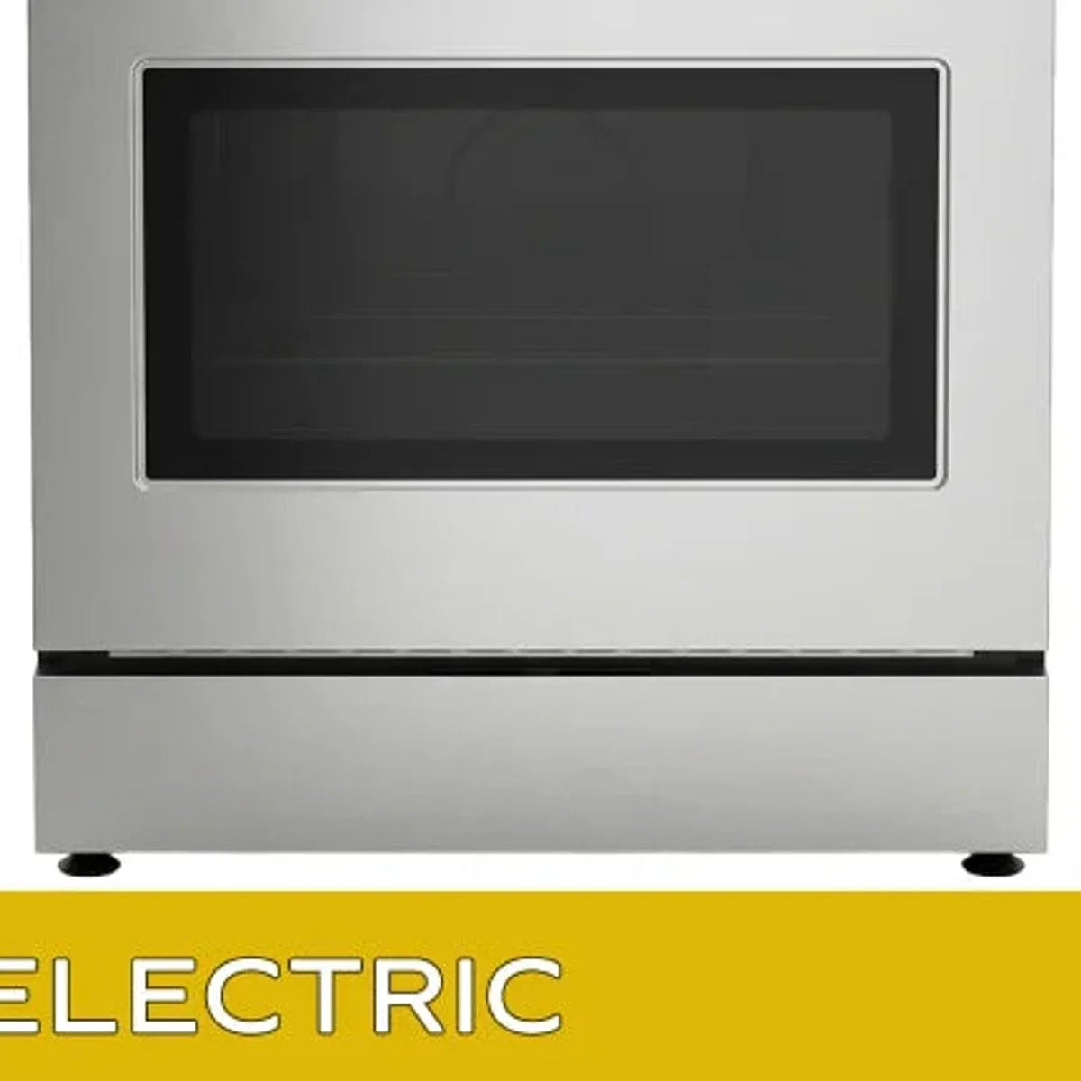 Kenmore 30 in. 5 cu ft. Stainless Steel Front Control Electric Range with Air Fry and True Convection