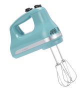 KitchenAid Ultra Power 5-Speeds Hand Mixer with Turbo Beater Aqua Sky