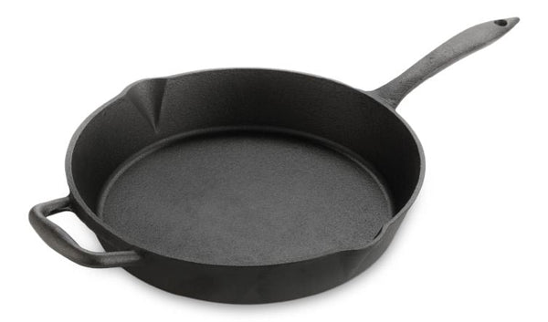 Lagostina Pre-Seasoned Cast Iron Skillet, Oven & Broiler Safe, Black, 10-in A5