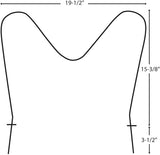 Laser 62510/2 Frigidaire Oven/Bake Element with Straight Spade Connector, 2360W, 30-in