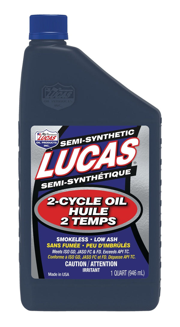 Lucas Oil 2-Stroke Semi-Synthetic Oil, 946-mL C9