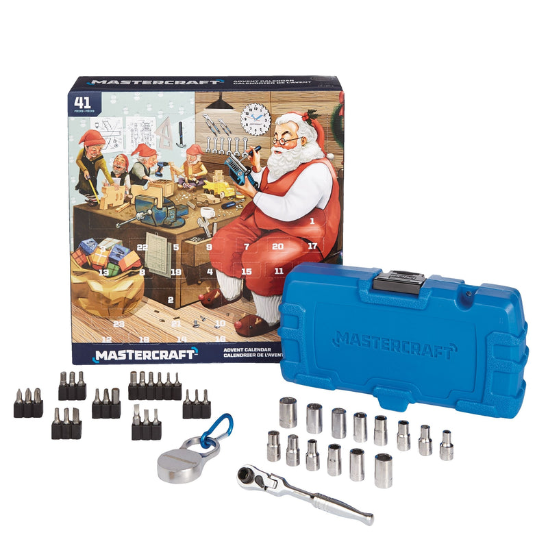 Mastercraft Advent Calendar Tool Box I8